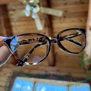 Quay Australia Tortoiseshell Cat Eye Blue Light Glasses